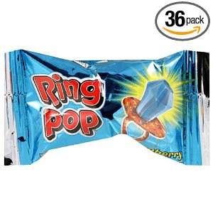 Topps Variety Ring Pop, 0.5 Ounce Packages (Pack of 36)  