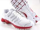   Shox Lunar NZ 2.0 White Patent/Red Running Trainer Gym Work Men Shoes