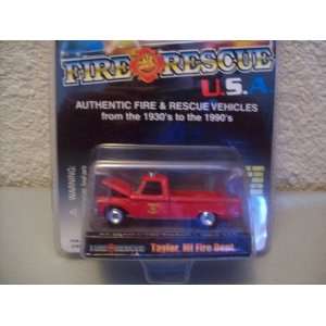  Racing Champions Fire & Rescue 1965 Ford F 100 Taylor MI Fire 