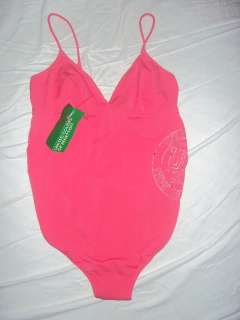 UNITED COLOR OF BENETTON GIRLS BATHING SUIT PINK  
