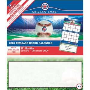    Chicago Cubs MLB 12 Month Message Board Calendar