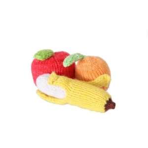    Camden Rose Knitted Set   Apple, Banana & Orange: Toys & Games