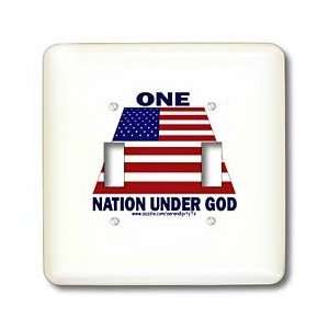  Deniska Designs USA   One Nation Under God   Light Switch 