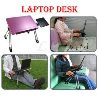Portable Laptop Table and Work Station Blue