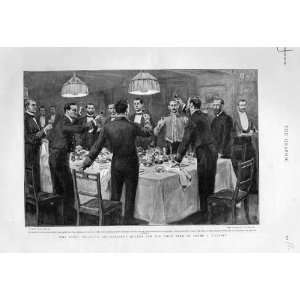  Toast & Welcome To New King Queen 1901 Old Prints
