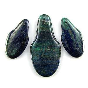  Lapis lazuli chrysocolla bottle earring pendant bead