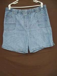   of 9 Pair Denim Jean Shorts Size 3XL 22/24 MOSSIMO And Others  