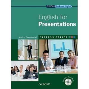  English for Presentations (Express) [Paperback] Marion 