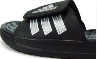 ADIDAS Mens Lakanossage Slides Flip Flops Sandals Black/MetSil/RunWht 