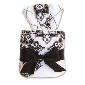   Black and White Hooded Towel Gift Cake: Health & Personal Care