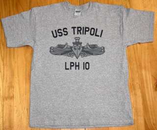 US Navy USS Tripoli LPH 10 T Shirt  