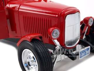 1932 FORD COUPE RED 1:18 DIECAST MODEL CAR  