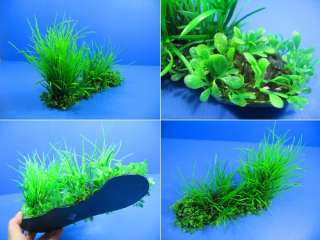 3D Aquarium PLASTIC PLANTS 10L Ornament fish Decor pet  