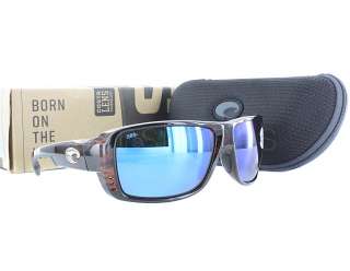 Costa del Mar Double Haul Tortoise / Blue 580G Sunglasses  