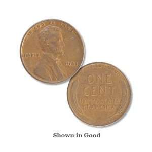  1941P Lincoln penny cent 