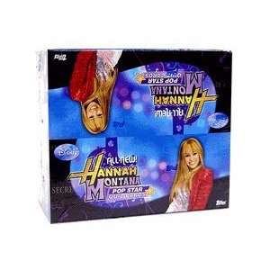  Hannah Montana Pop Star Quiz Cards Box of 24 Packs: Toys 