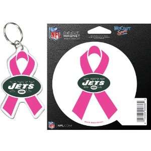   New York Jets Breast Cancer Awareness Auto Pack