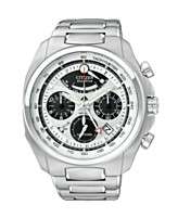 Citizen Watch, Mens Chronograph Eco Drive Calibre 2100 Stainless 
