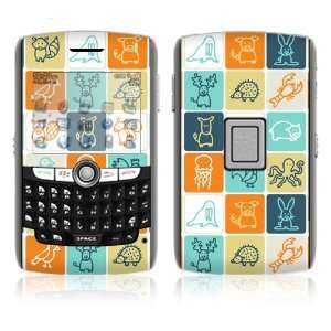  BlackBerry 8800, World Edition Decal Skin   Animal Squares 