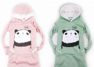 New korea Women loose Cartoon panda ZGX111 Hoodie Outwear  
