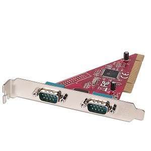  2 Port PCI RS 232 Serial Port Controller Card Electronics