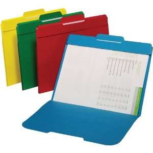  Quill Brand Secure Expanding Colored File Folders Asstd 