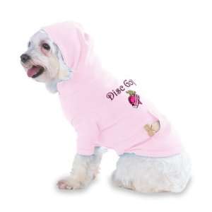 Disc Golf Princess Hooded (Hoody) T Shirt with pocket for your Dog or 