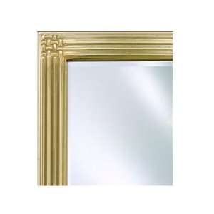   EC164234 Wood Framed Wall Mirror With Bevel Mirror: Home & Kitchen