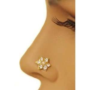   Ethnic NoseRing For Pierced Nose   Upper Ear Lobe Earring: Jewelry