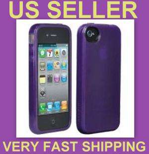 iPhone 4/4S Belkin High Gloss Silicone Cover PURPLE  
