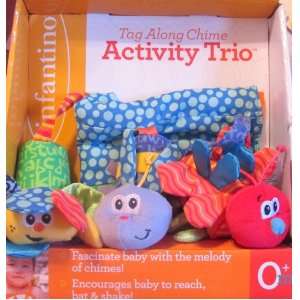    infantino Tag Along Chime Activity Trio.Ages 0 Toys & Games