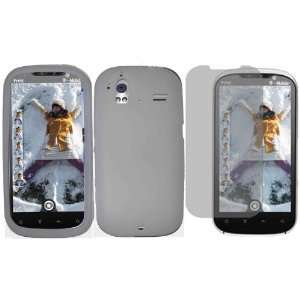  Clear Silicone Jelly Skin Case Cover+LCD Screen Protector 
