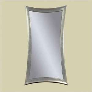  Bassett Mirror m1762 Silver Leaf Finish Rectangular Wall Mirror 