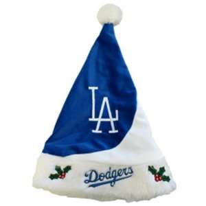    Los Angeles Dodgers Color Block Santa Hat