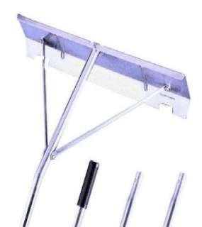  89421 21 Foot Aluminum Snow Roof Rake With 24 Inch Blade  