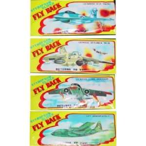  Fly Back Gliders 8 Airplane Assortment 