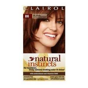  Clairol Natural Instincts #26 Hot Cocoa (Medium Bronze 