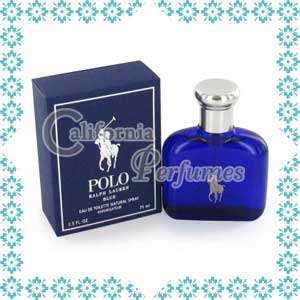 POLO BLUE by Ralph Lauren 2.5 oz EDT Cologne Tester  