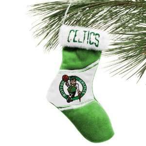  Boston Celtics 7 Inch Plush Stocking Ornament Sports 