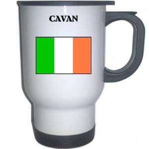  Ireland   CAVAN White Stainless Steel Mug Everything 