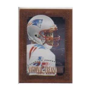 1997 Donruss Preferred #130 Curtis Martin Bronze National Treasures