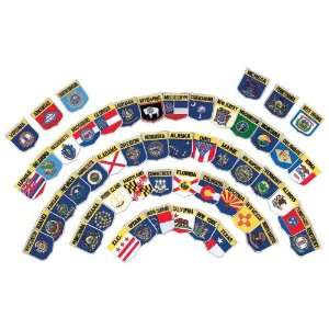  Best Quality 77Pc State Flag Patch Set By Diamond Plate 
