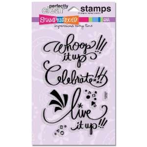   SSC1108 Perfectly Clear Stamp, Whoop It Up Arts, Crafts & Sewing