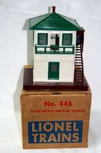 Lionel 445 Switch Tower OB  