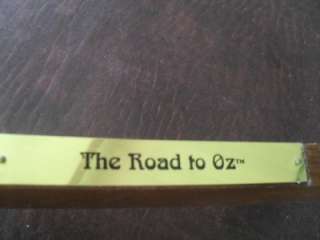WIZARD OF OZ THE ROAD TO OZ 4 PLATES & DISPLAY CASE BRADFORD EXCHANGE 