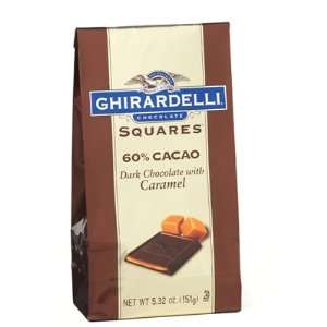 60% Dark Chocolate Caramel Stand Up Bag Grocery & Gourmet Food