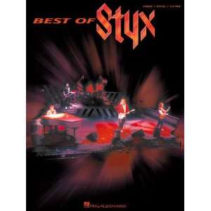  Best of Styx   Piano/Vocal/Guitar Artist Songbook Musical 