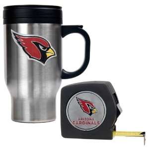 Arizona Cardinals NFL Travel Mug & Tape Measure Gift Set   Primary 