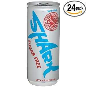 Shark Energy Drink, Sugar Free, 8.4 Ounce Cans (Pack of 24)  