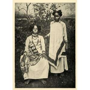  1901 Print Sakalava Women Madagascar Cultural Dress 